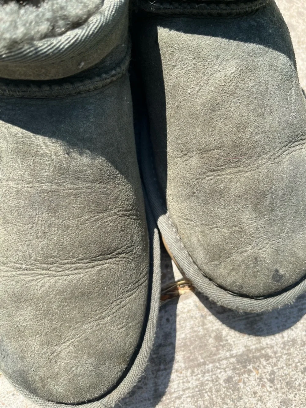 UGG Women’s Ultra Mini Boots in Gray